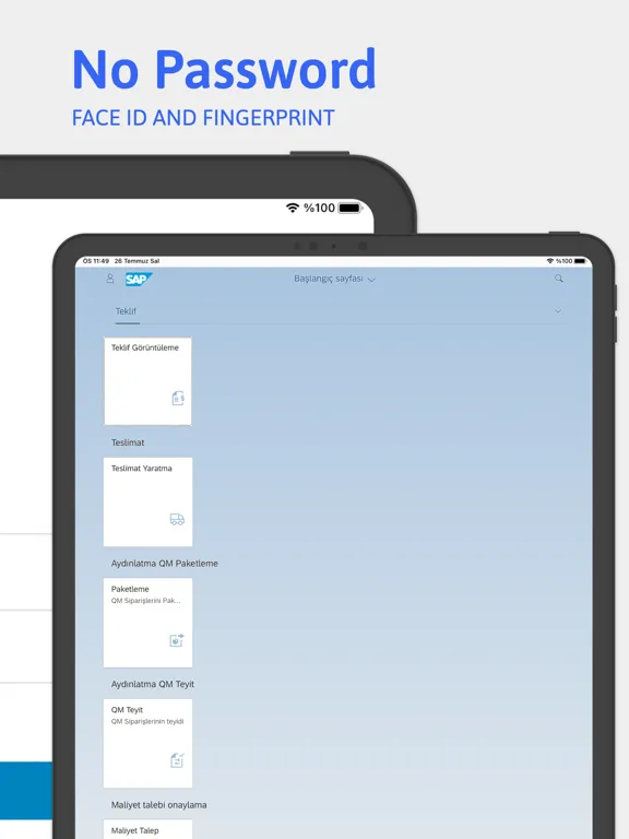 Connect for SAP iPad  স্ক্রিনশট