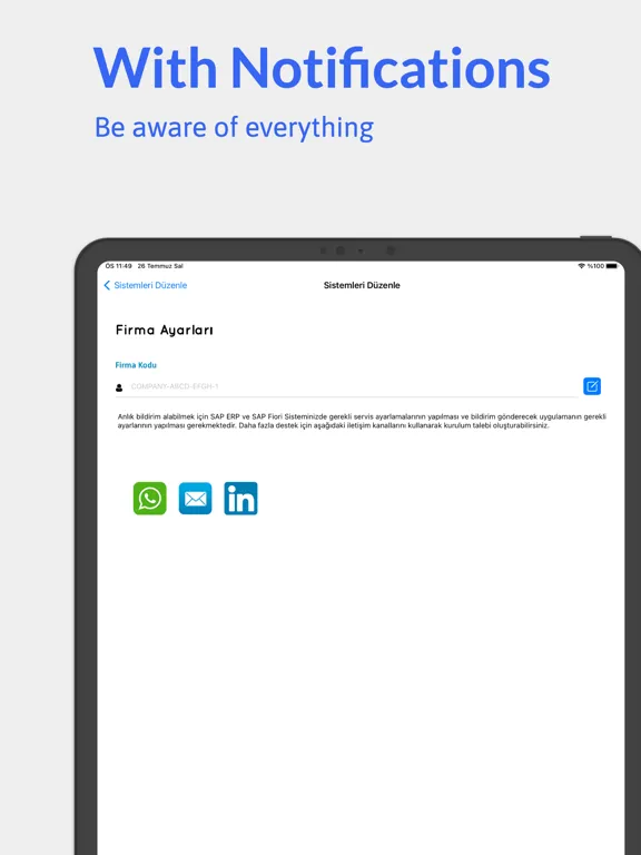 Connect for SAP iPad  স্ক্রিনশট