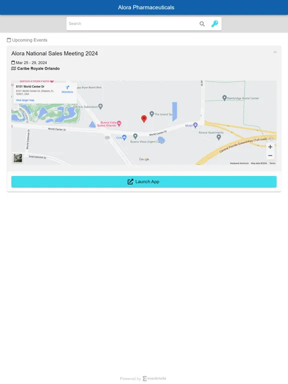 Alora Pharmaceuticals iPad  스크린샷