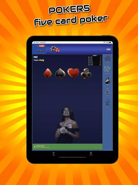 صور POKER5: Five Card Poker iPad 