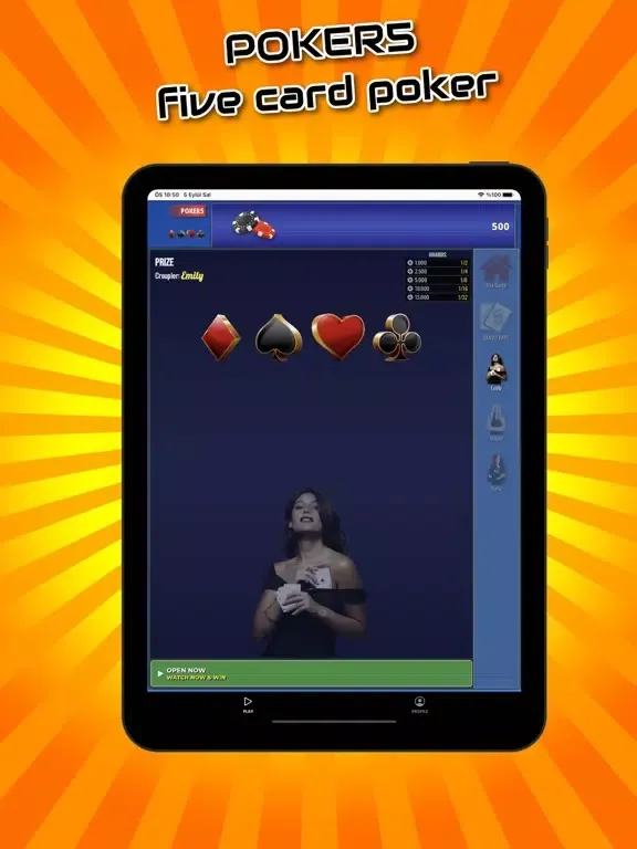 POKER5: Five Card Poker iPad  स्क्रीनशॉट