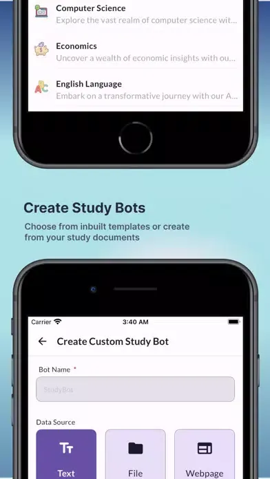 Zrzuty ekranu StudyGPT: AI Study Companion