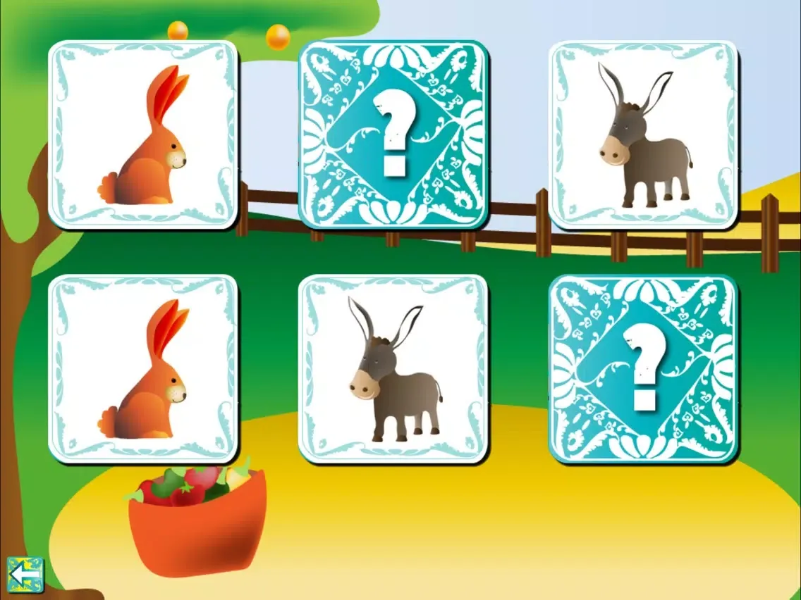 Zrzuty ekranu Farm Animal Pairs Game PRO iPad 