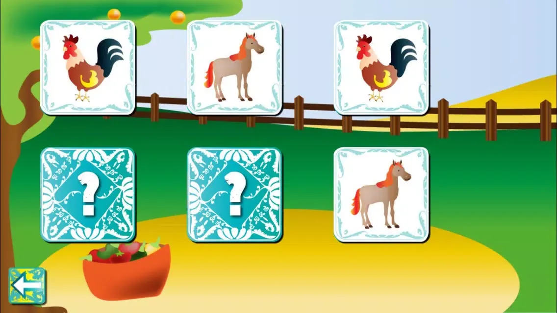 Zrzuty ekranu Farm Animal Pairs Game PRO