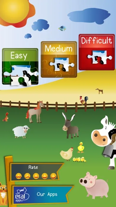 تصاویر Animal Jigsaw Puzzle: Farm PRO