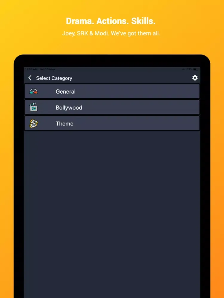 Capturas de tela do Ace of Pubs Quizzing App iPad 