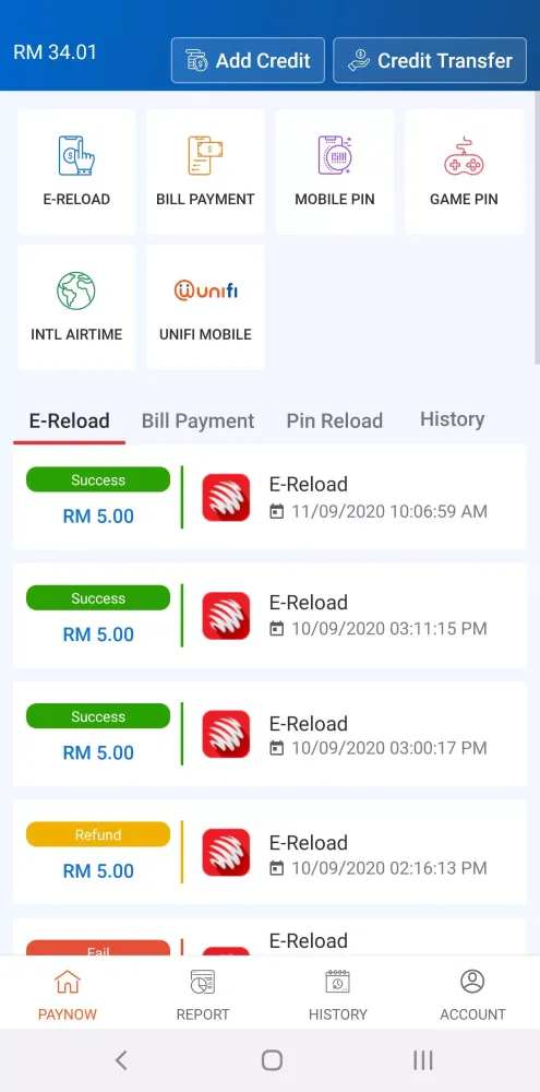 PayNow Screenshots
