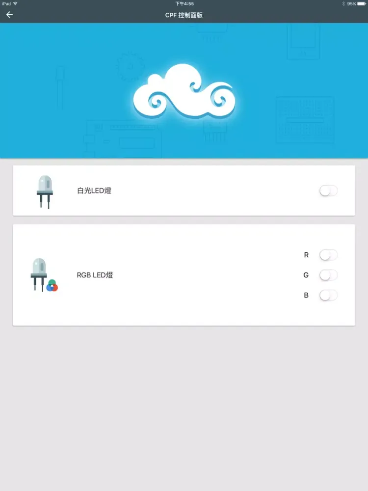CPF LED101 iPad  Screenshots