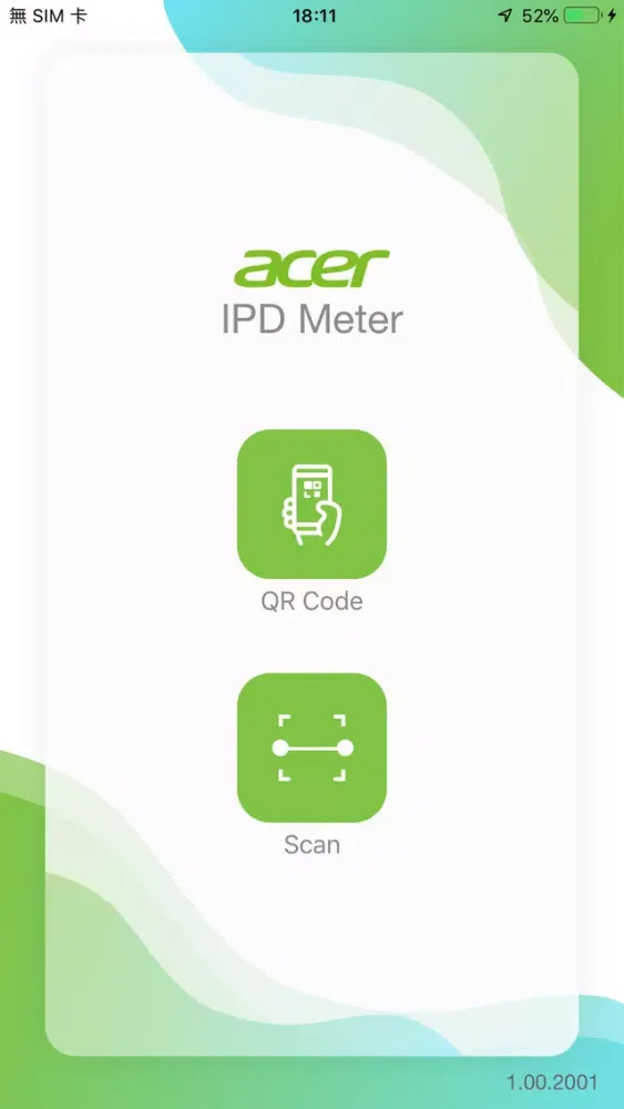 Скриншоты Acer IPD Meter