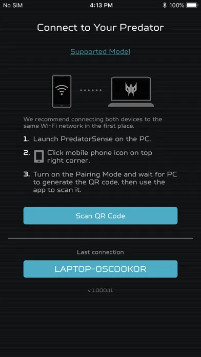 PredatorSense应用截图