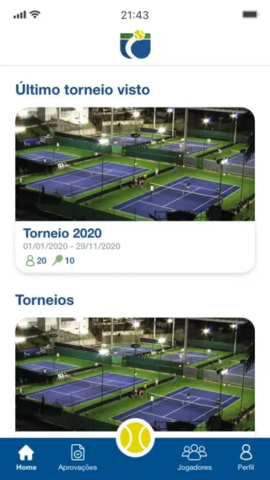 Tangkapan layar Ace Tennis Ranking