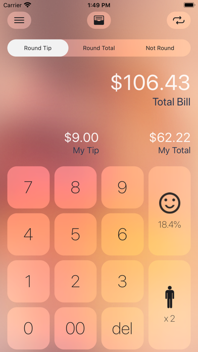 Ez Bill - Tip Calculator應用截圖