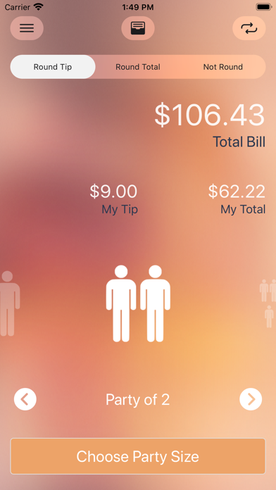 Ez Bill - Tip Calculator應用截圖