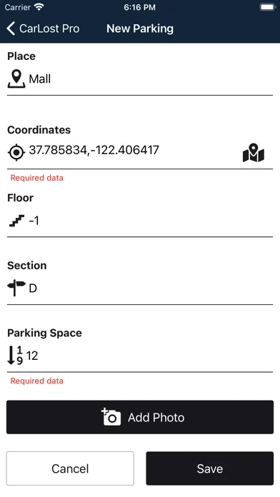 CarLost Pro Ekran Görüntüleri