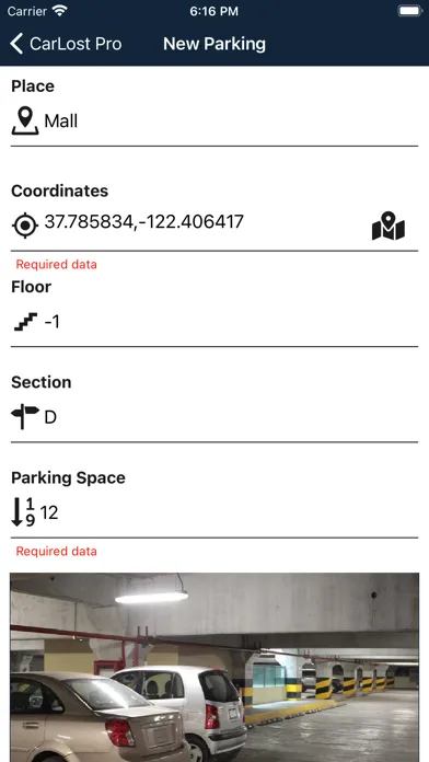 CarLost Pro Ekran Görüntüleri