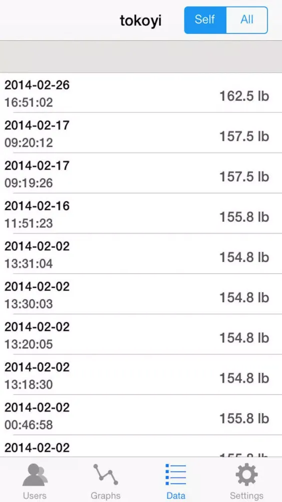 Smart Weight - Bluetooth Smart Health Scale स्क्रीनशॉट