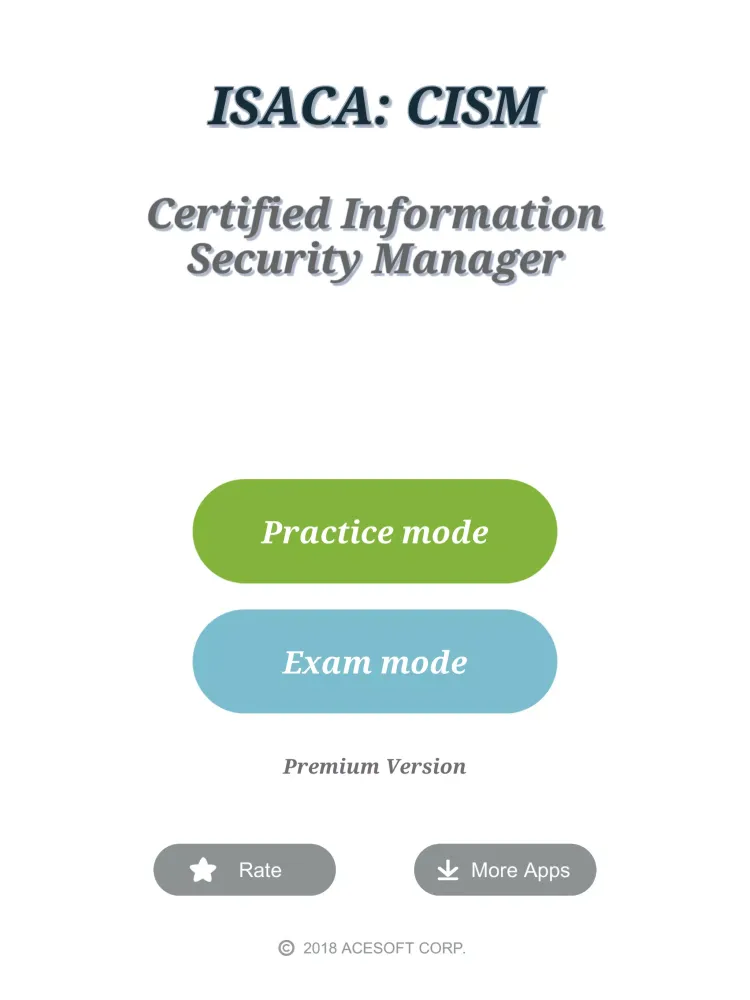 CISM Screenshots