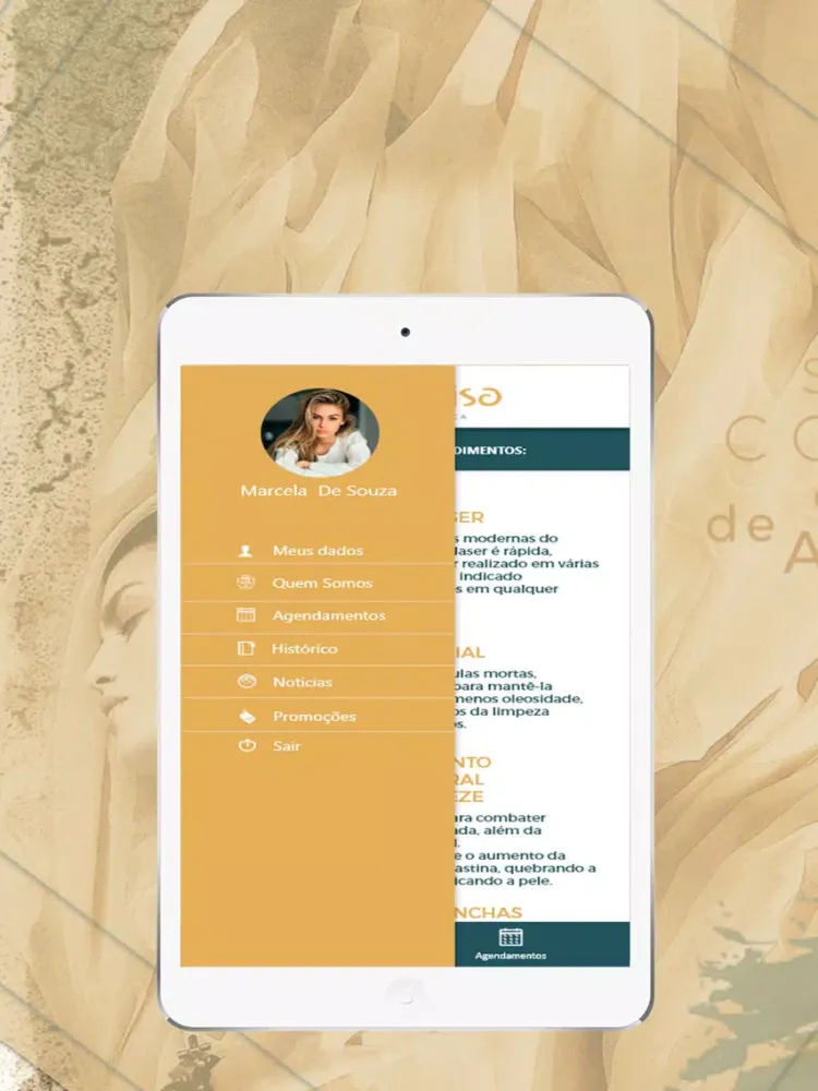 Скриншоты Monalisa Laser e Estética iPad 