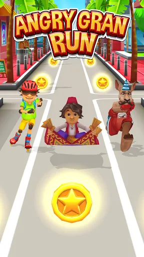 Angry Gran Run - Running Game应用截图