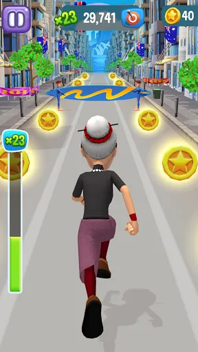 Angry Gran Run - Running Game应用截图