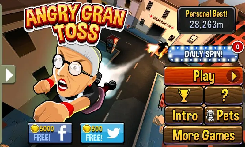 Angry Gran Toss Screenshots