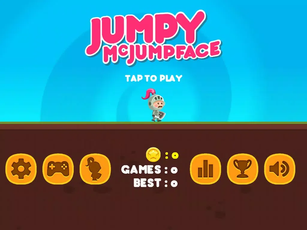 Jumpy McJumpFace iPad  Screenshots