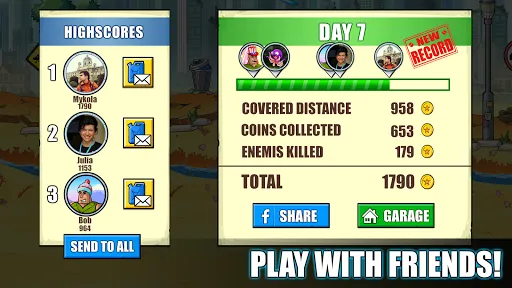 Mad Day - Truck Distance Game應用截圖