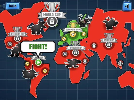 Mutant Fighting Cup Original iPad 应用截图