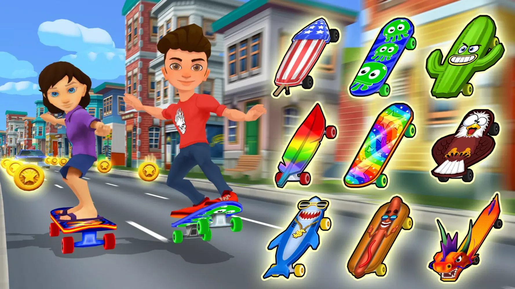 Skater Run Skate Park应用截图