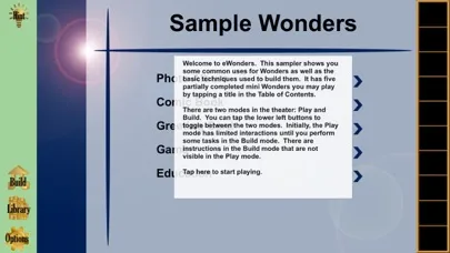 Screenshot di e-Wonders