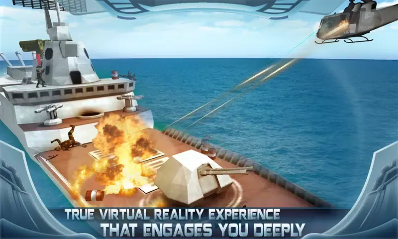 Navy Gunship VR Screenshots