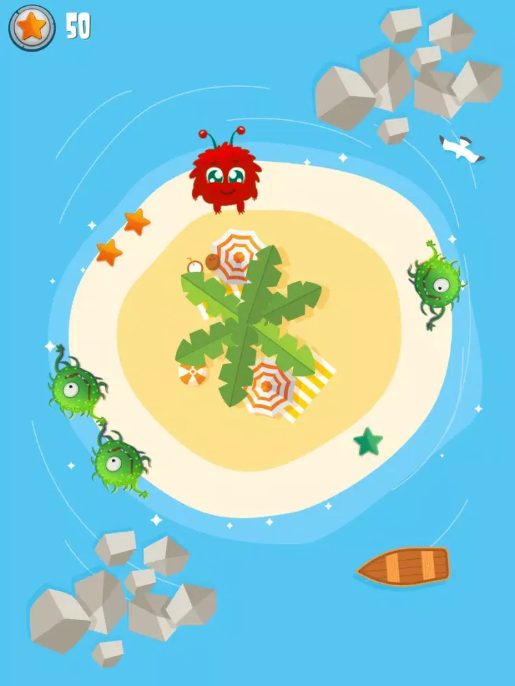 Revolve and Bounce: Smash Germ iPad  Screenshots