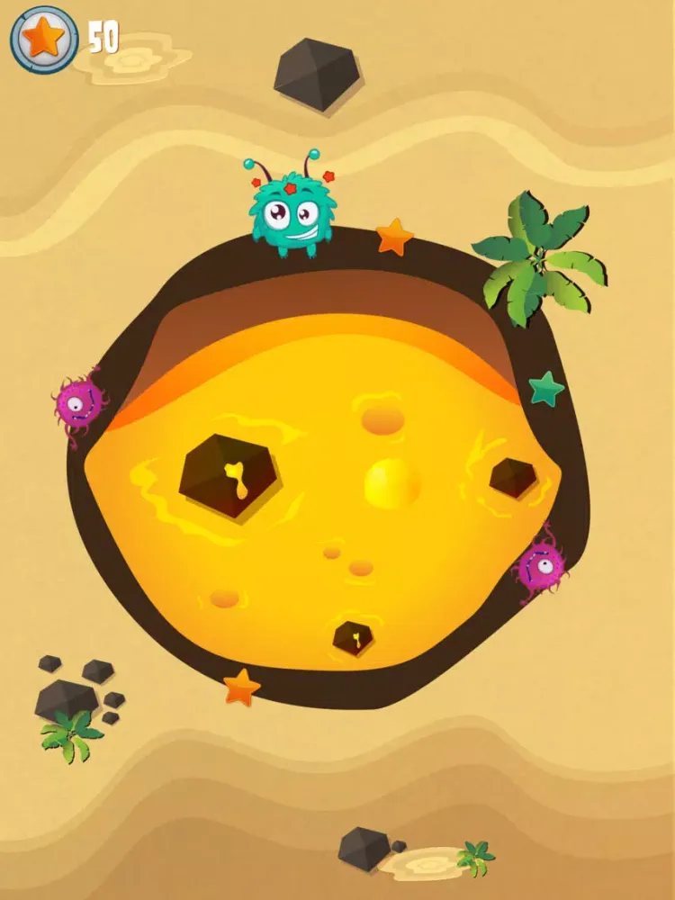 Revolve and Bounce: Smash Germ iPad  Screenshots