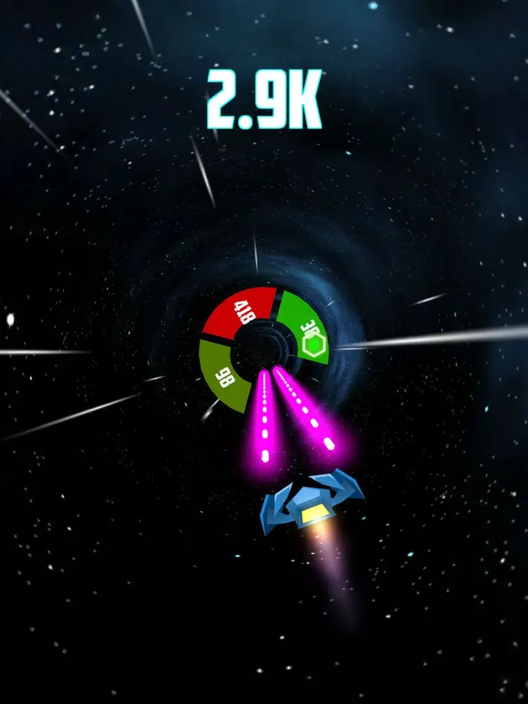 Vortex Galaxy Attack iPad  Screenshots