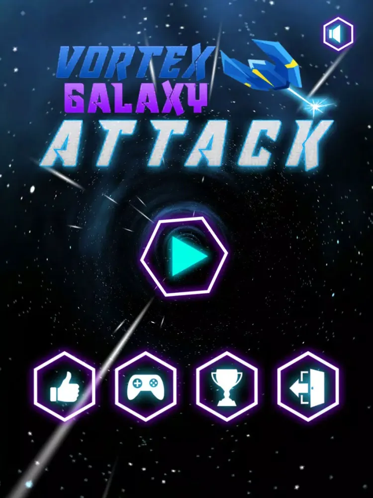 Vortex Galaxy Attack iPad  Screenshots