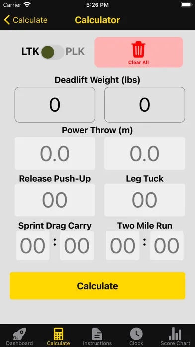 The ACFT App স্ক্রিনশট