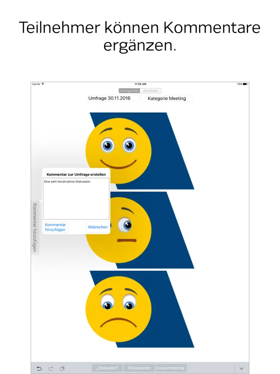 EVAluate iPad  Ekran Görüntüleri
