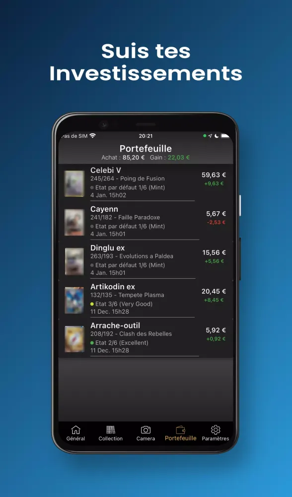 Screenshot di iEstims