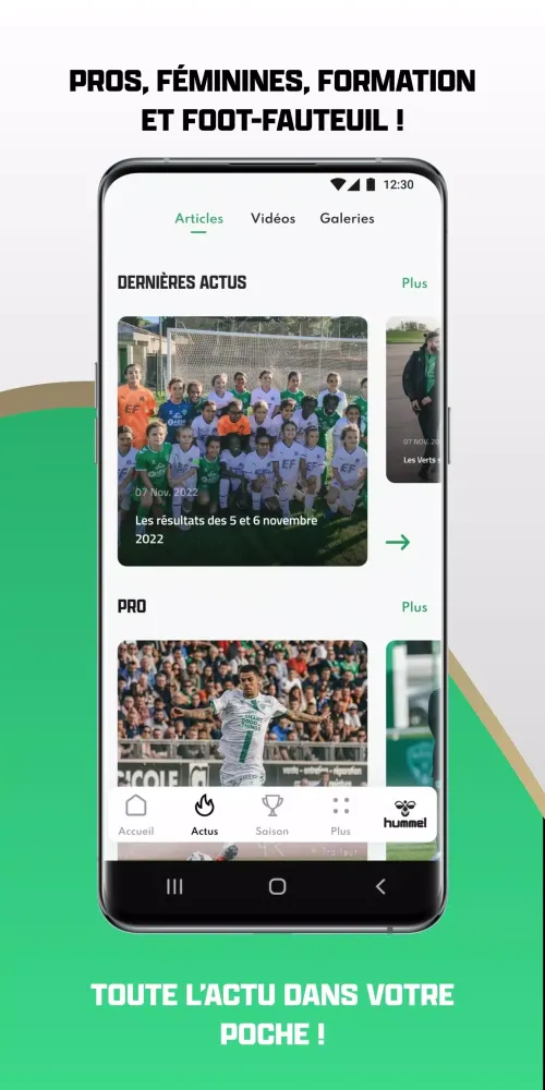 ASSE Officiel स्क्रीनशॉट
