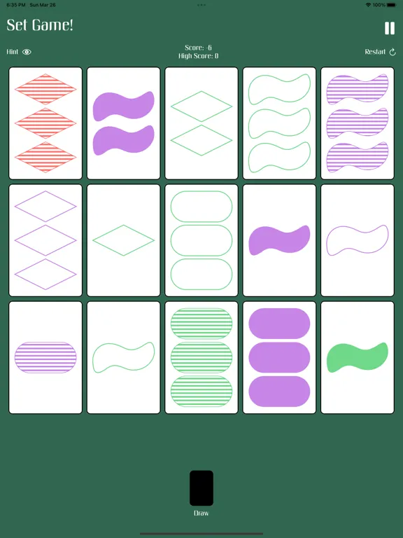 Puzzle Set Game iPad  Screenshots