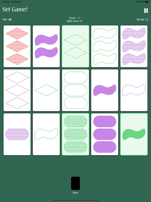 Puzzle Set Game iPad  Screenshots