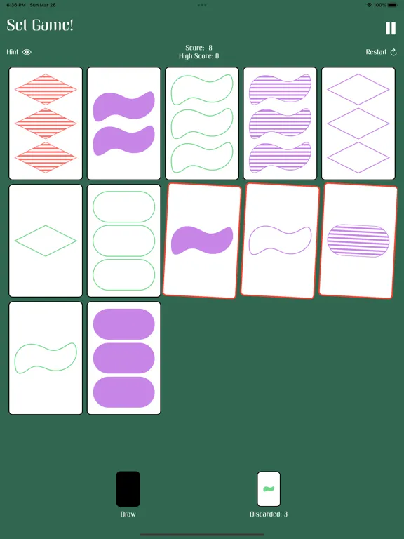 Puzzle Set Game iPad  Screenshots