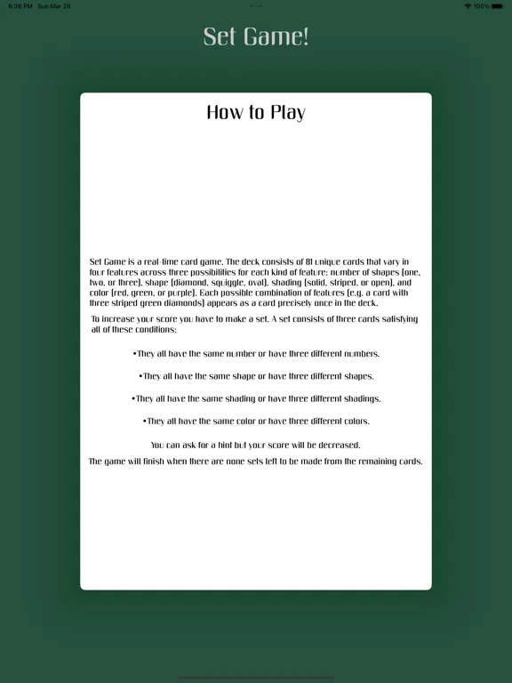 Puzzle Set Game iPad  Screenshots
