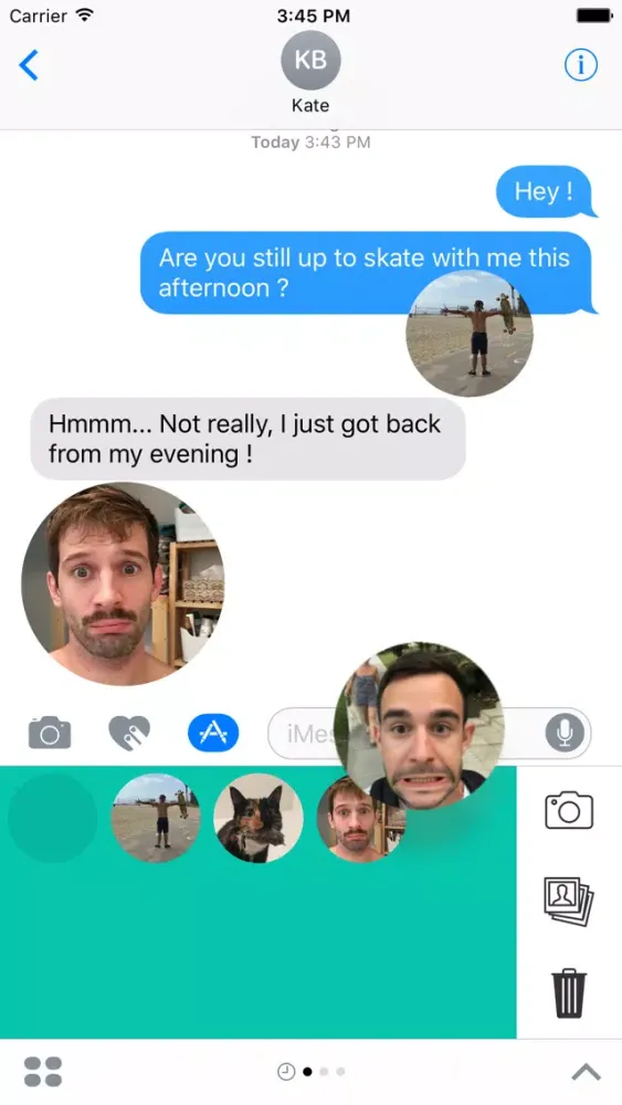 Ảnh chụp màn hình của PicStickers