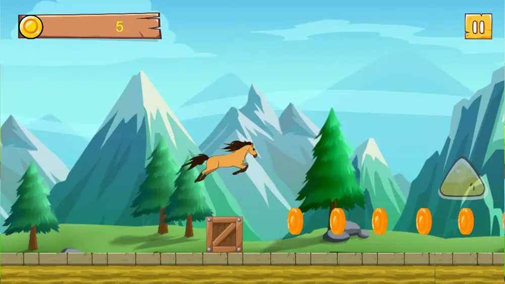 Capturas de tela do Spirit Horse Run Jungle