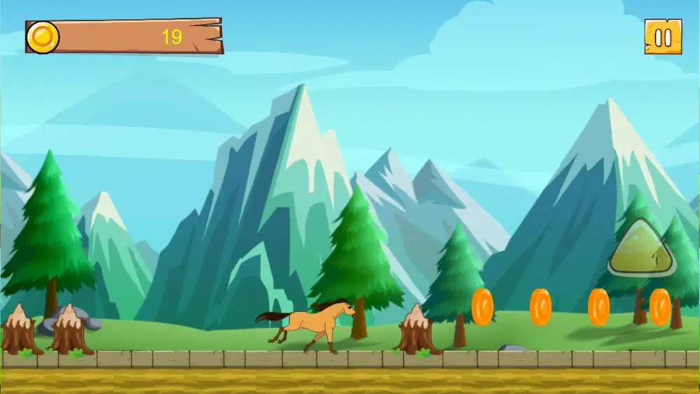 Capturas de tela do Spirit Horse Run Jungle