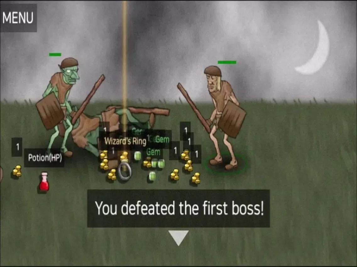 Tangkapan layar Necromancer Story iPad 