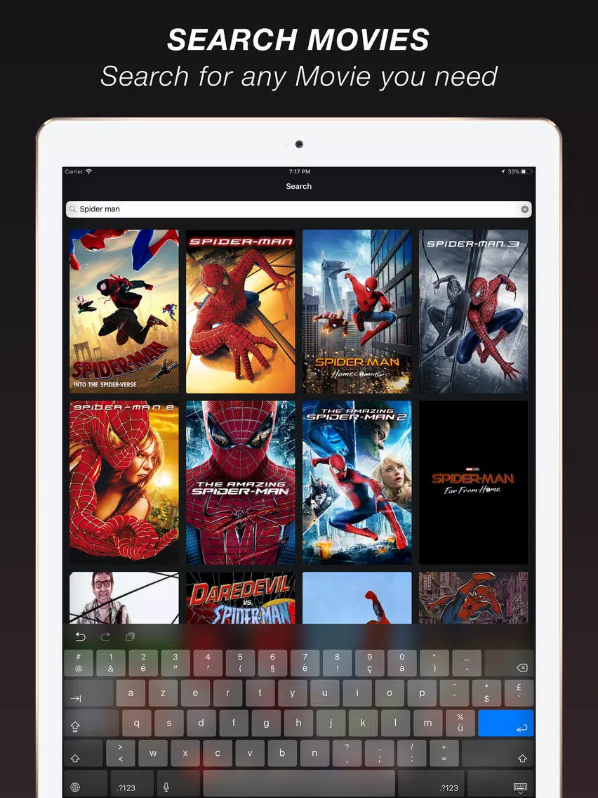 Zrzuty ekranu Bobby Box - Movies Finder iPad 