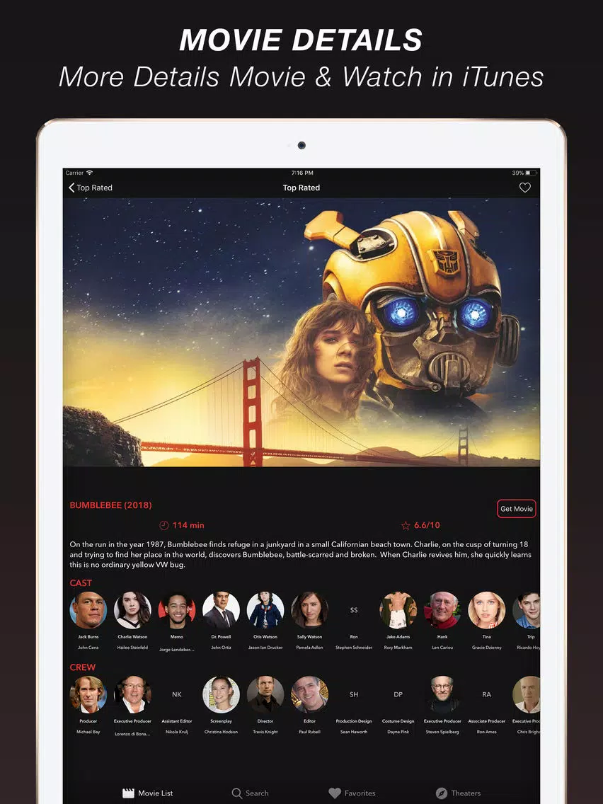 Zrzuty ekranu Bobby Box - Movies Finder iPad 