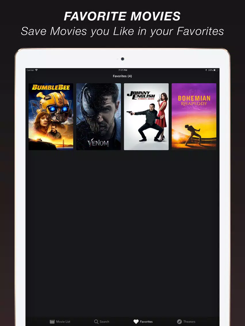 Zrzuty ekranu Bobby Box - Movies Finder iPad 